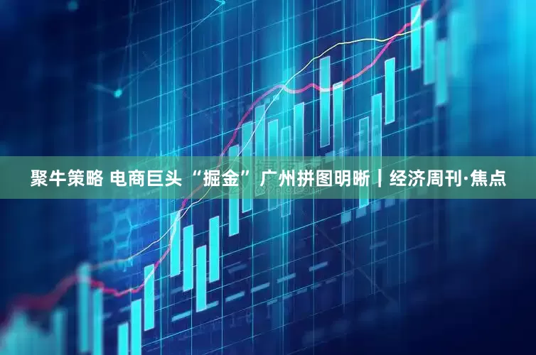 聚牛策略 电商巨头 “掘金” 广州拼图明晰｜经济周刊·焦点